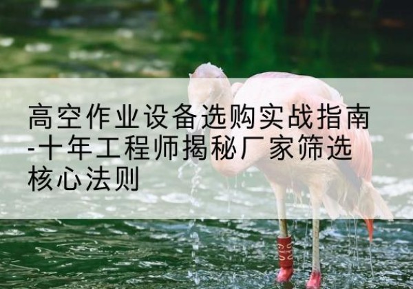 襄垣剪叉式升降机厂家-高空作业设备选购实战指南-十年工程师揭秘厂家筛选核心法则